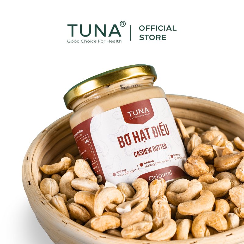 Bơ Hạt Điều Nguyên Chất Không Đường Eat Clean Keto by TUNA